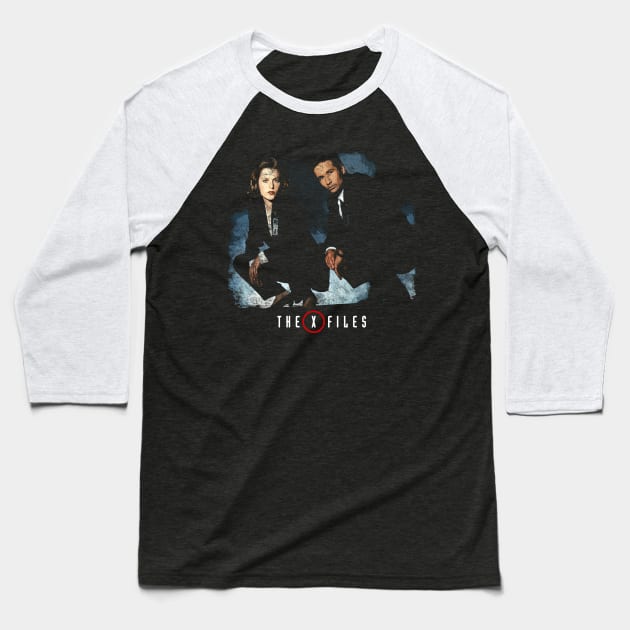 The X Files Baseball T-Shirt by woodsman